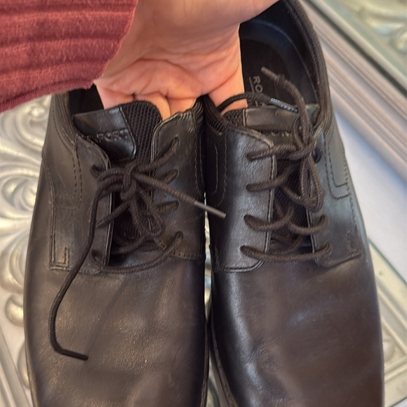 Rockport men’s 8 black dress shoes - Picture 9 of 9